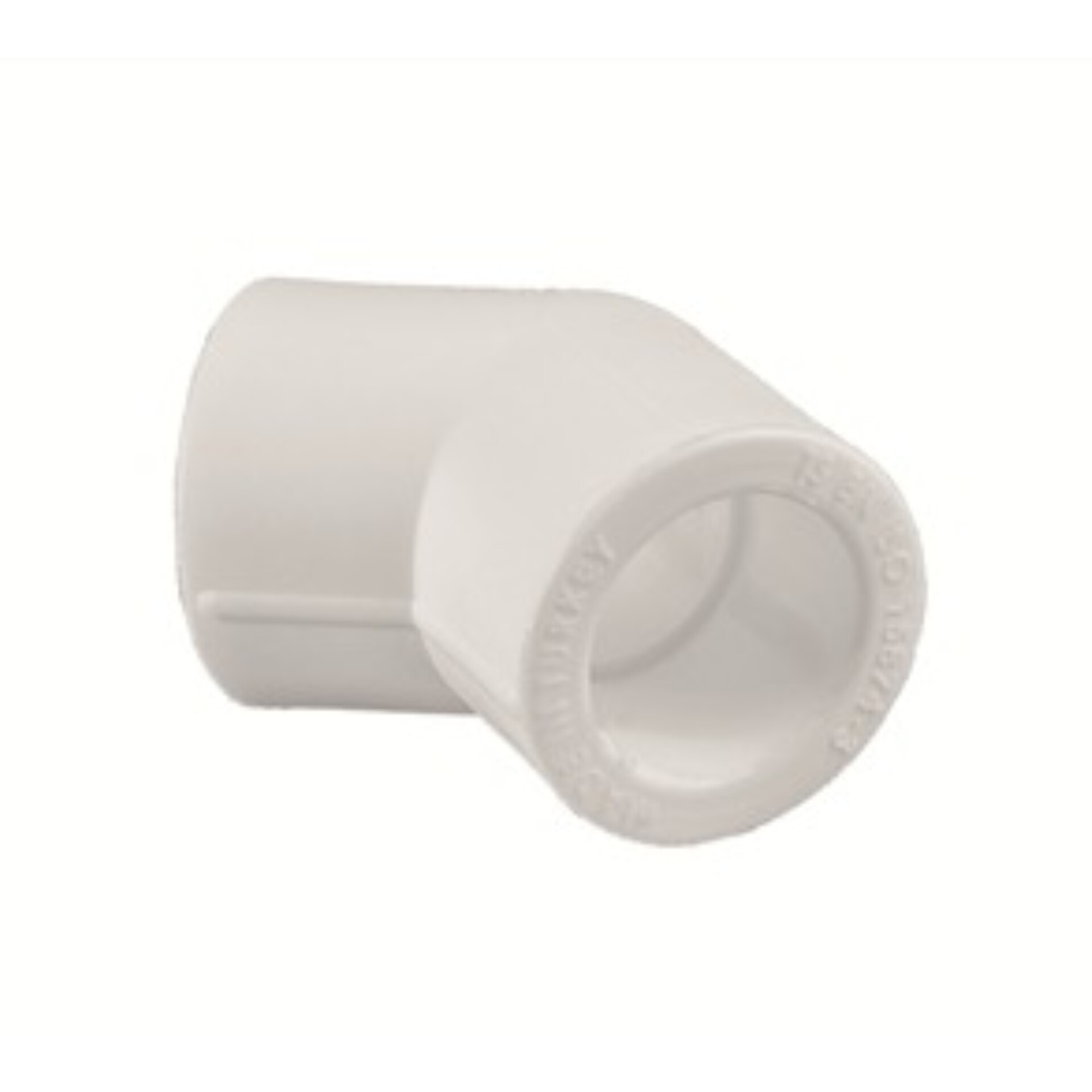 25MM PLASTİK DİRSEK 45'LİK